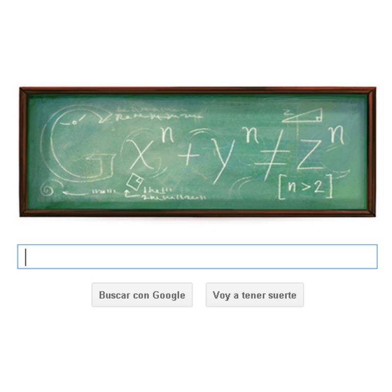 Google rinde homenaje al matemtico Pierre de Fermat con un Doodle