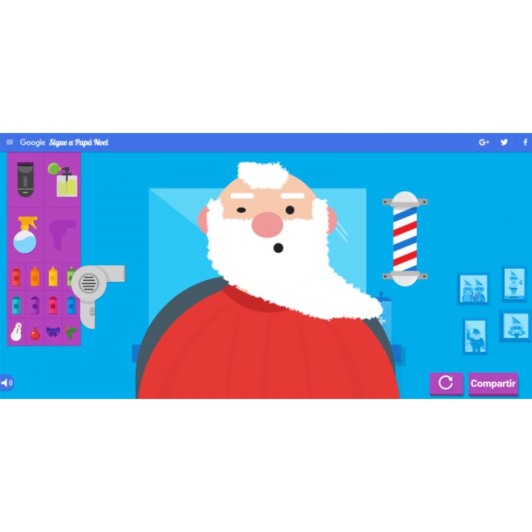  Ya está disponible el rastreador de Santa Claus de Google